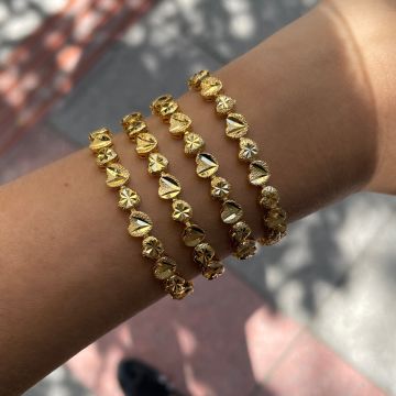 Kalpli Lazer Kesim Bileklik Gracie