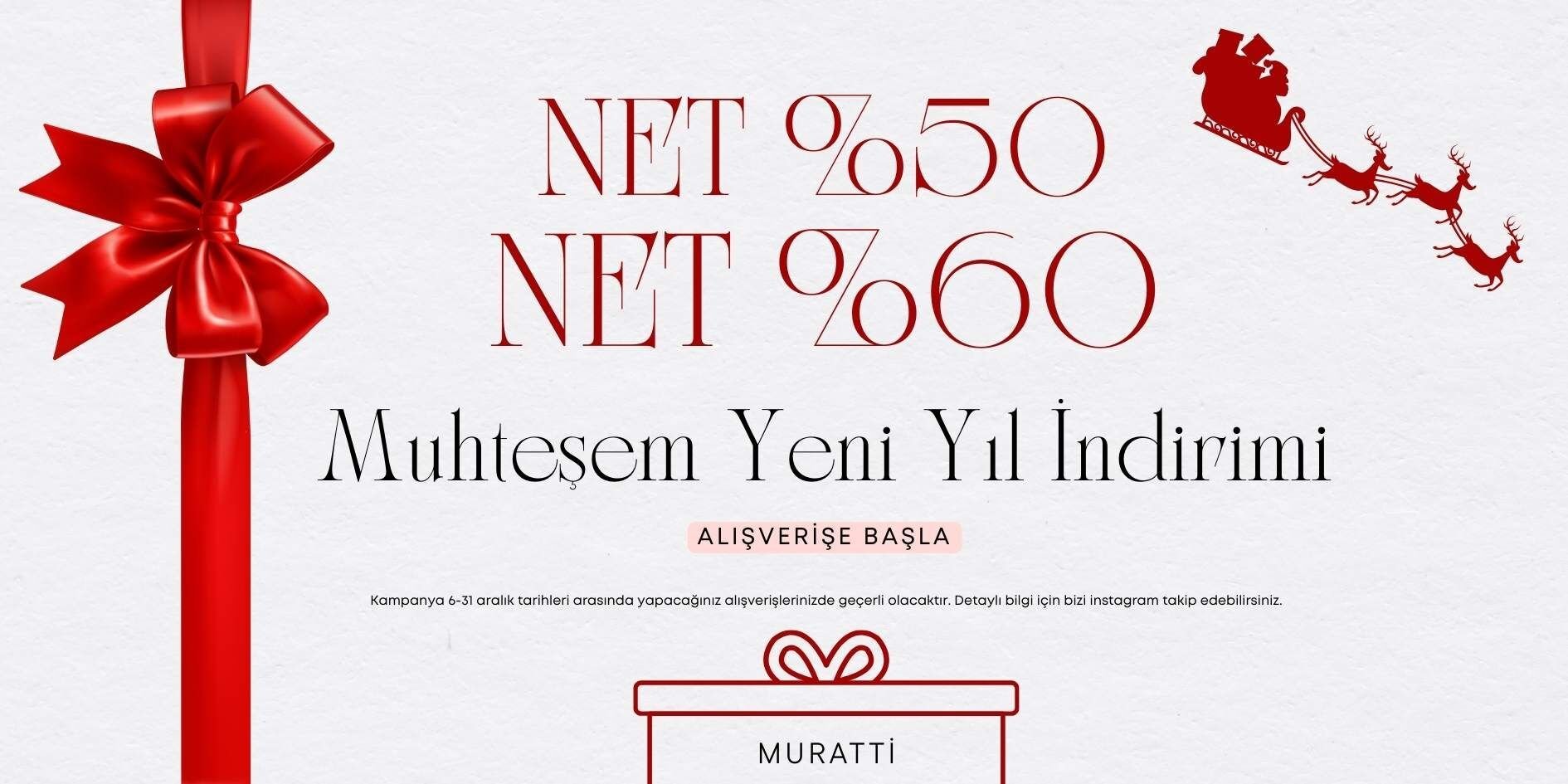 Yılbaşı özel indirim