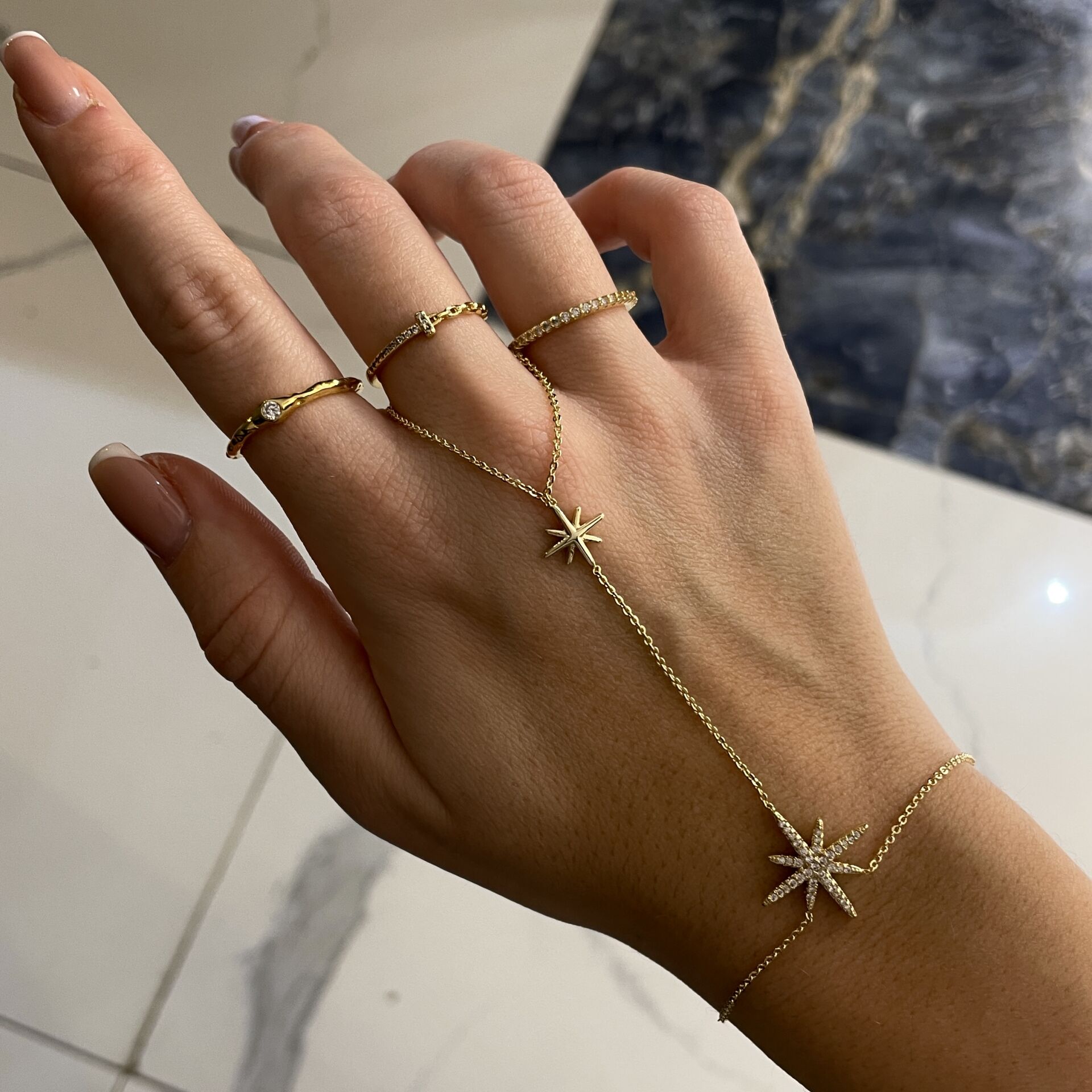 İthal Taşlı Kutup Yıldızı Şahmeran Flare