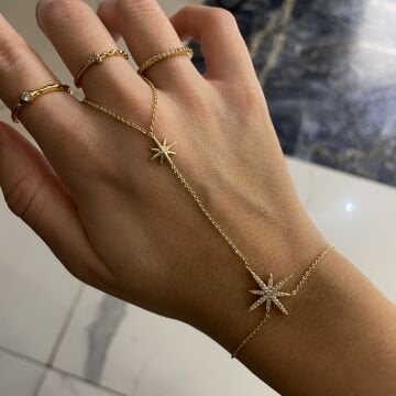 İthal Taşlı Kutup Yıldızı Şahmeran Flare