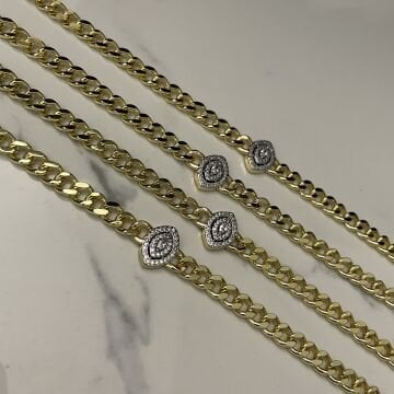 İthal Pırlanta Modeli Tasarım  Bileklik Eloria