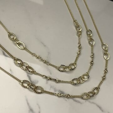 İthal Dorika Detaylı Tasarım Zincir Kolye