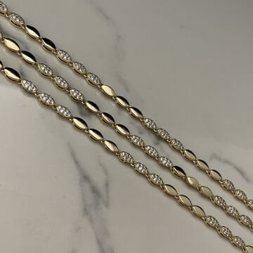 İthal Taşlı Tasarım Bileklik