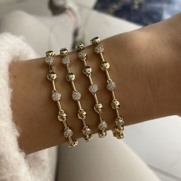 İthal Taş Detaylı Tasarım Bileklik