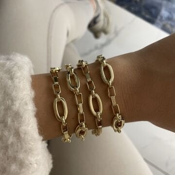 İthal Zincir Bileklik