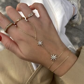 İthal Taşlı Kutup Yıldızlı Şahmeran Sirius