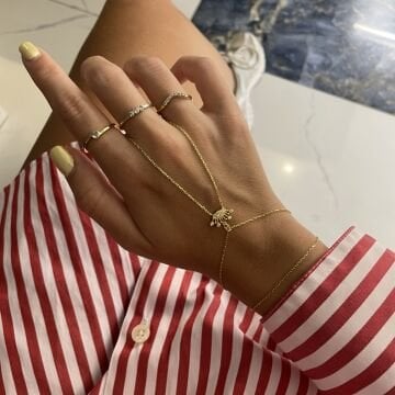 925 Ayar Gümüş İthal Tasarım Göz Şahmeran Pia