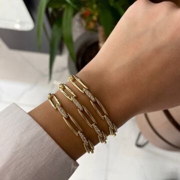 İthal Taş Detaylı Tasarım Bileklik