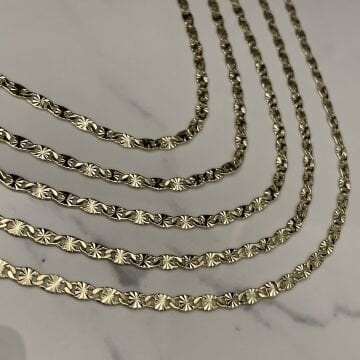 İthal Vintage Zincir Kolye