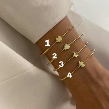 925 Ayar Gümüş Minimal Bileklik Samanta