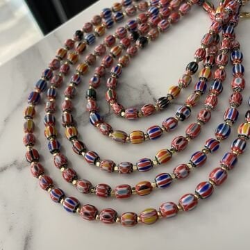Murano Taşlı Tasarım Kolye