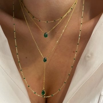925 Ayar Gümüş Kolye Natalie