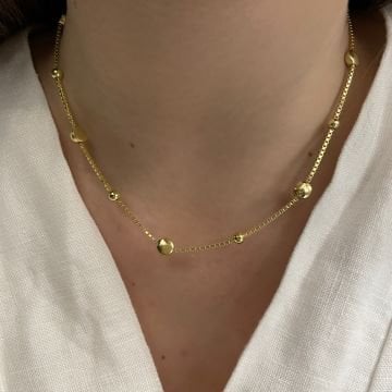 925 Ayar Gümüş İtalyan Tasarım Kolye Karol