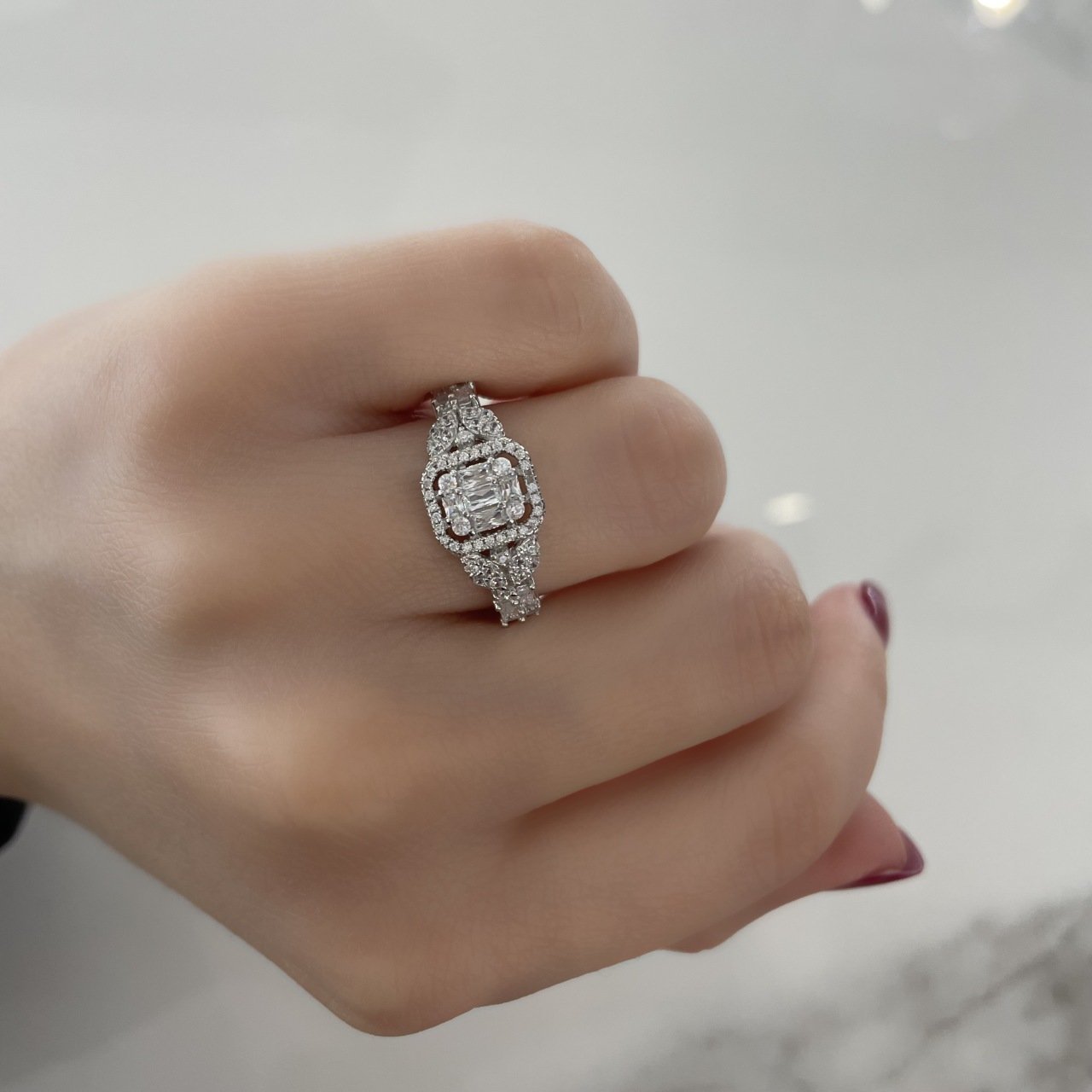 925 Ayar Gümüş Yüzük Bella