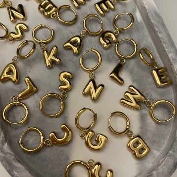 Balon Harf Küpe Baloncuk