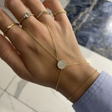 925 Ayar Gümüş İthal Taşlı Şahmeran