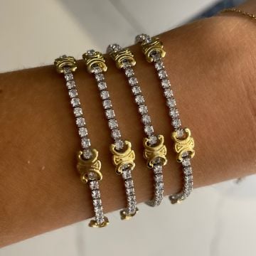 Tasarım Su Yolu Bileklik Selena