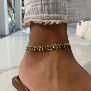 İthal Damla Model Sallantılı Halhal