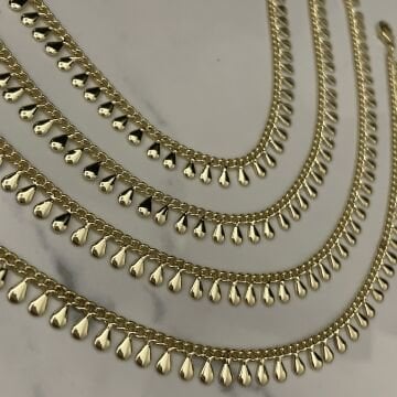 İthal Damla Model Sallantılı Halhal
