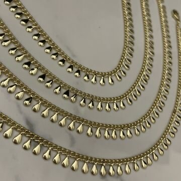 İthal Damla Model Sallantılı Halhal