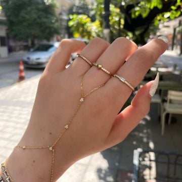 925 Ayar Gümüş Taşlı Şahmeran Mai