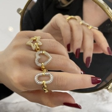 925 Ayar Gümüş Yüzük Hannah