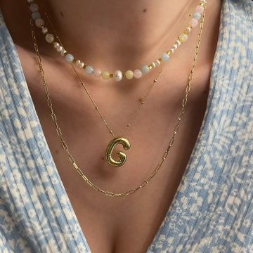 925 Ayar Gümüş Kolye Morgana