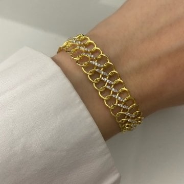 925 Ayar Gümüş Bileklik Sophia