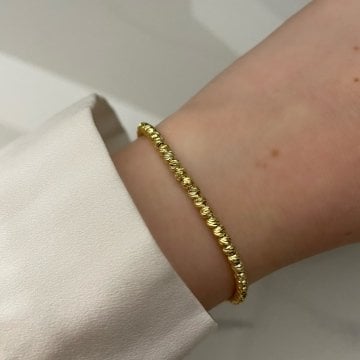 925 Ayar Gümüş Hasır Model Bileklik Halsi