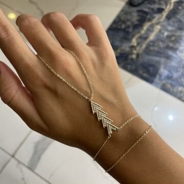 İthal Taşlı Ok Model Şahmeran