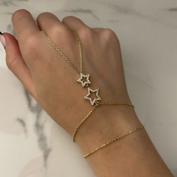 925 Ayar Gümüş Taş Detaylı Şahmeran Cleo