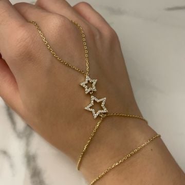 925 Ayar Gümüş Taş Detaylı Şahmeran Cleo
