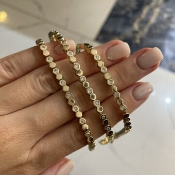 İthal Taş Detaylı Tasarım Bileklik