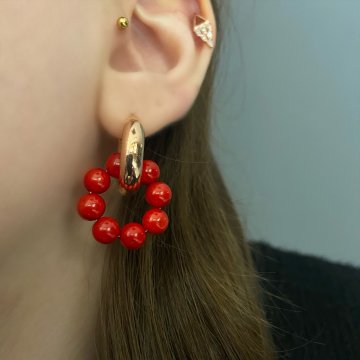 Esmeralda Tek - Kırmızı