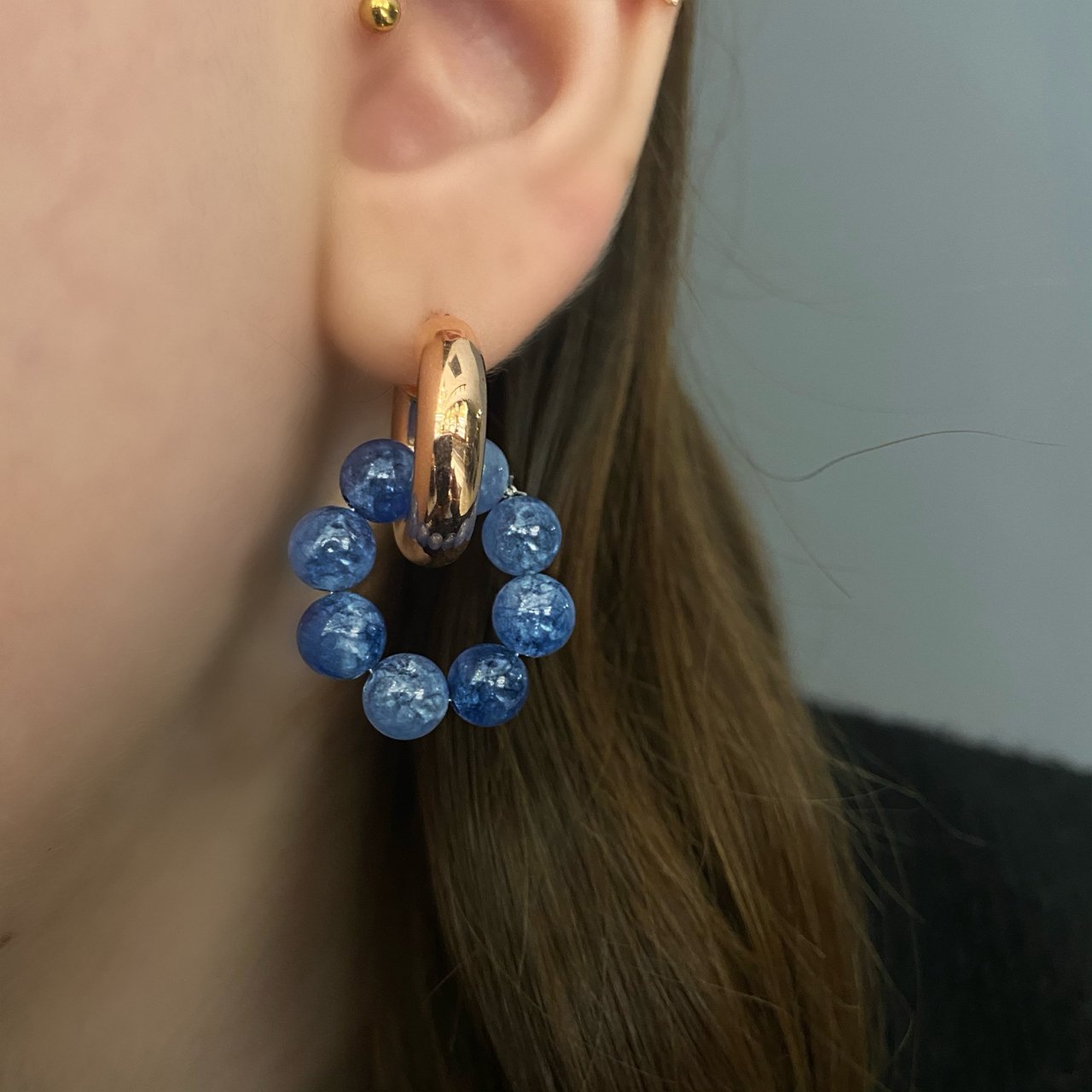 Esmeralda Tek - Lacivert