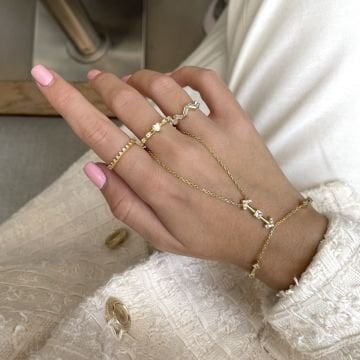 925 Ayar Gümüş Ok Detaylı İthal Özel Tasarım Şahmeran Elsa