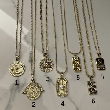 Vintage Tasarım Kolye Marissa