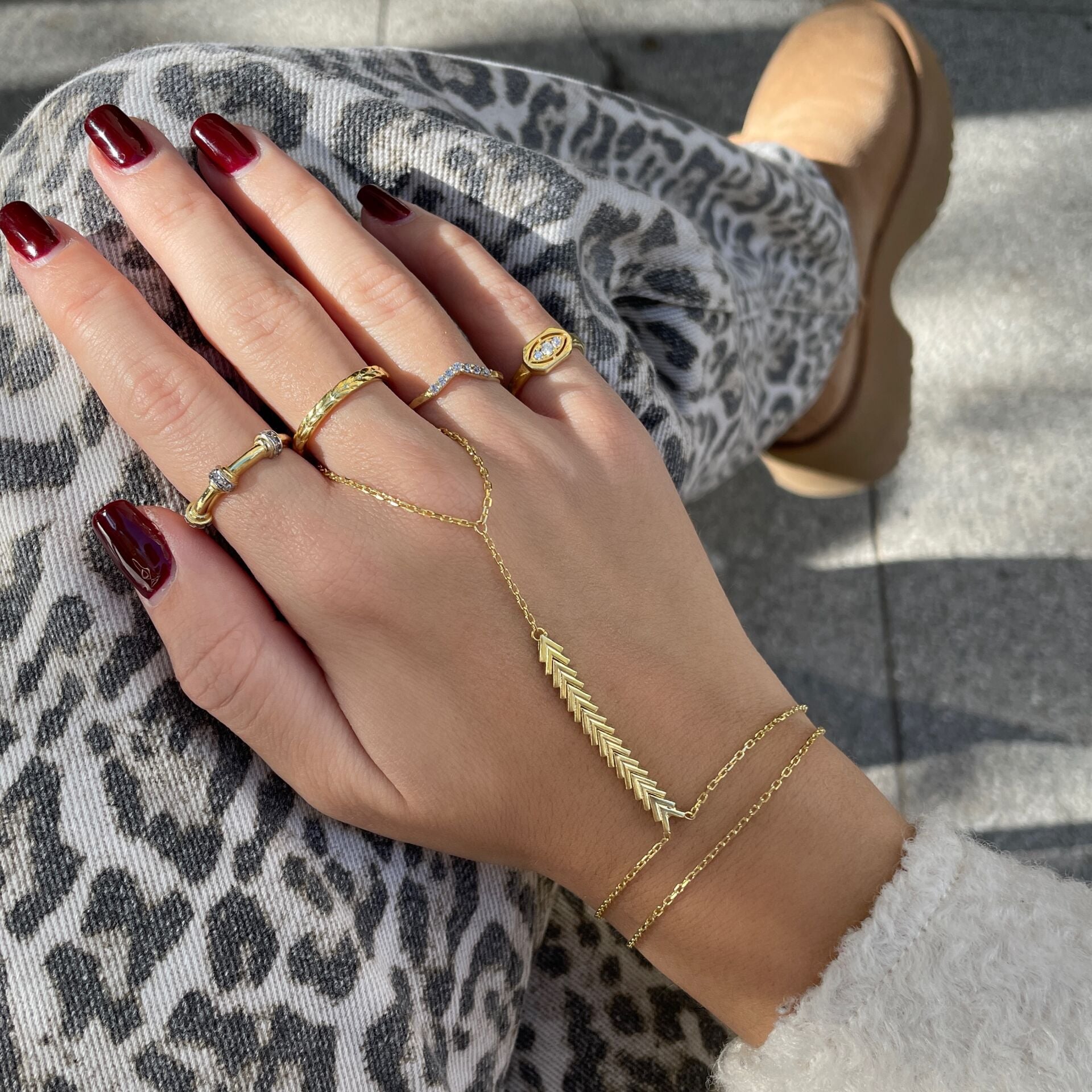 925 Ayar Gümüş İthal Balık Sırtı Model Şahmeran