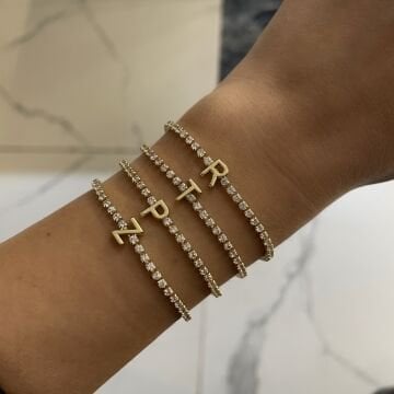 Harfli Su Yolu Bileklik