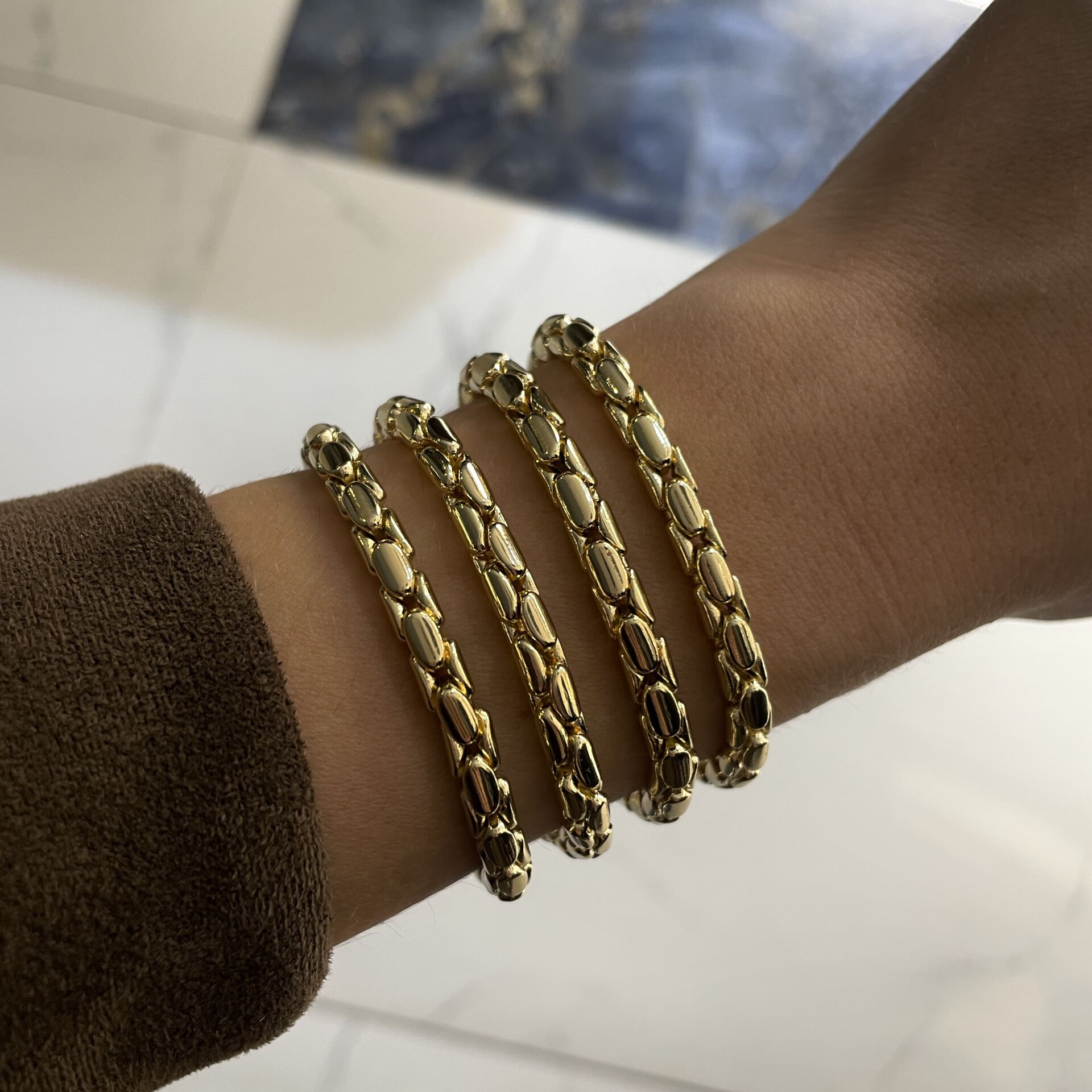 İthal Zincir Bileklik Aurea