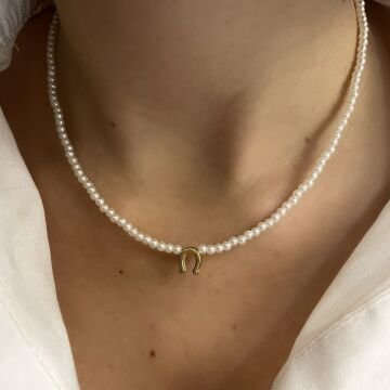 Tasarım İnci Kolye Pure