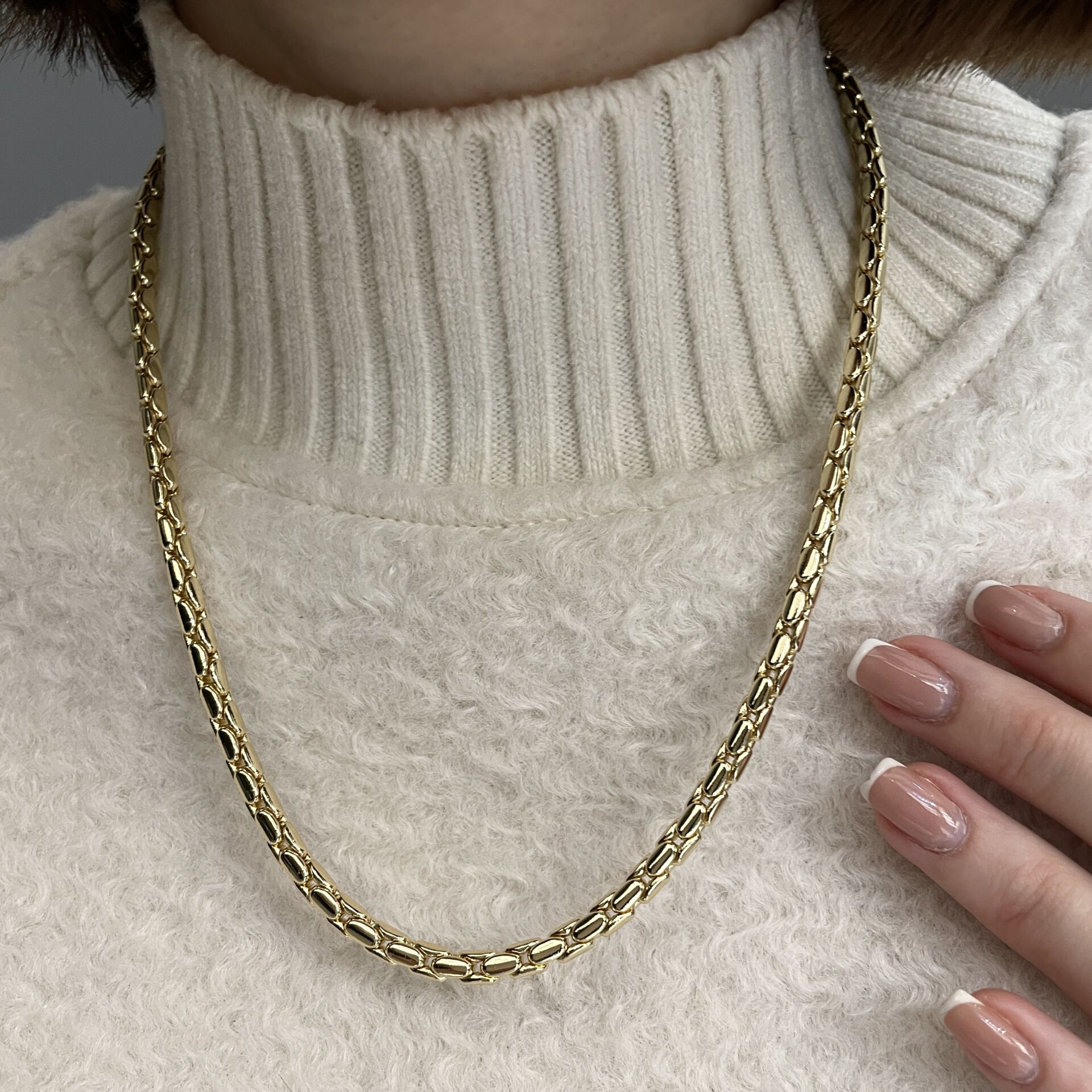 İthal Zincir Kolye Aurea