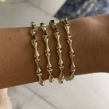 İthal Tasarım Gold Bileklik Talia