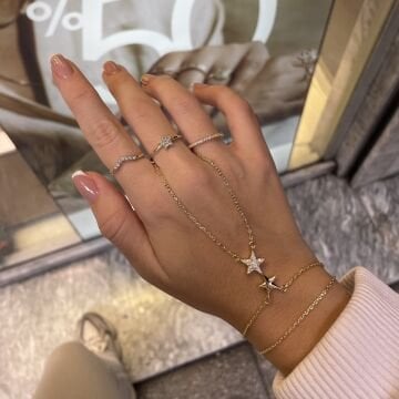 İthal Taşlı Tasarım Yıldız Şahmeran Lumi