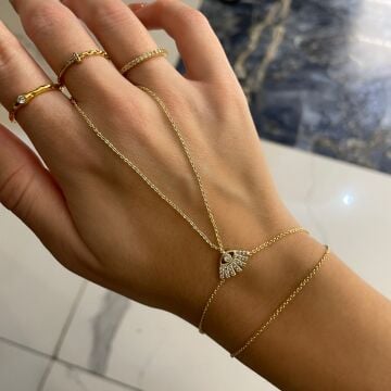 İthal Taş Detaylı Göz Şahmeran