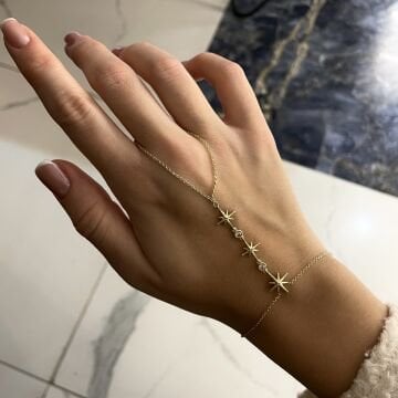 İthal Taşlı Kutup Yıldızlı Şahmeran