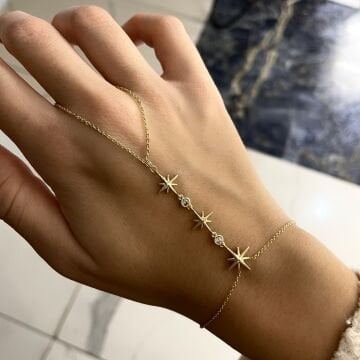 İthal Taşlı Kutup Yıldızlı Şahmeran