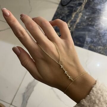 İthal Kutup Yıldızlı Taşlı Şahmeran