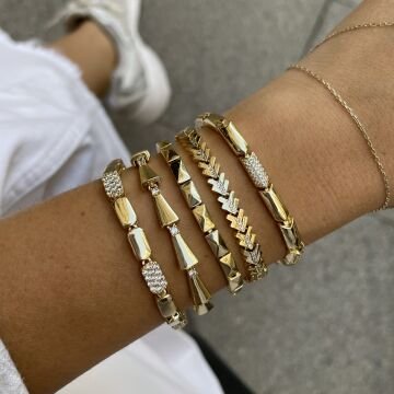 İthal Gold Tasarım Bileklik
